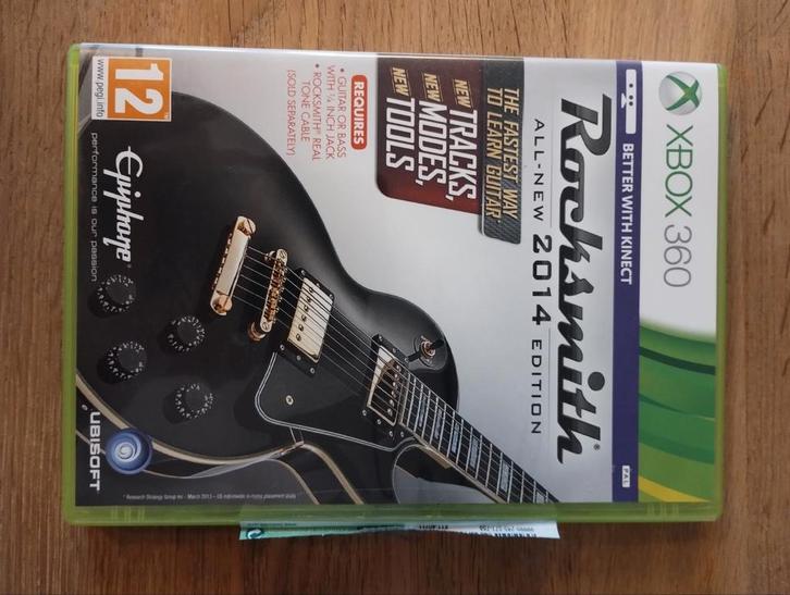 Rocksmith 2014, Xbox 360, Consoles de jeu & Jeux vidéo, Jeux | Xbox 360, Musique, À partir de 12 ans, Enlèvement ou Envoi