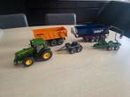 Siku tractor met 4 aanhangwagens, Ophalen of Verzenden, Zo goed als nieuw, SIKU