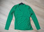 groen shirt lange mouw L&L, Vert, Taille 38/40 (M), Porté, Manches longues