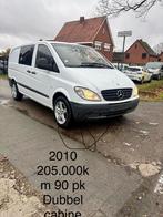 Mercedes vito 109cdi DUBBELE CABINE, Auto's, Bestelwagens en Lichte vracht, Mercedes-Benz, Bedrijf, Euro 4, Te koop