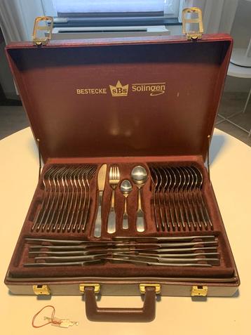 37- en 30-delig bestek koffer SBS Bestecke Solingen beschikbaar voor biedingen