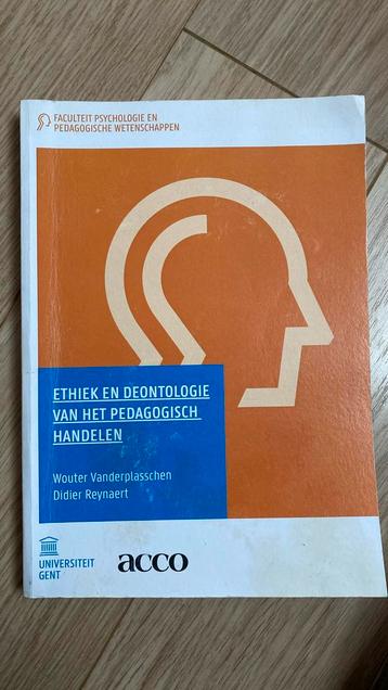 Ethiek en deontologie van het pedagogisch handelen beschikbaar voor biedingen