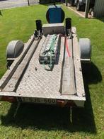 aanhangwagen voor 2 scooters, Ophalen, Gebruikt