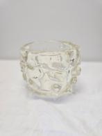 Vaas potje glas met ponton, Ophalen of Verzenden