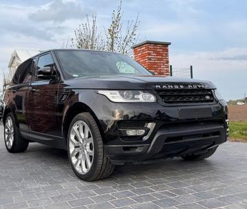landrover range sport 3.0 258 pk 2015  147000 km, Autos, Euro 5, Achat, Entreprise, 6 cylindres