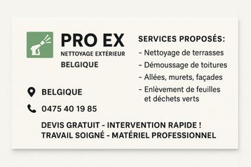 Entretien extérieur beschikbaar voor biedingen