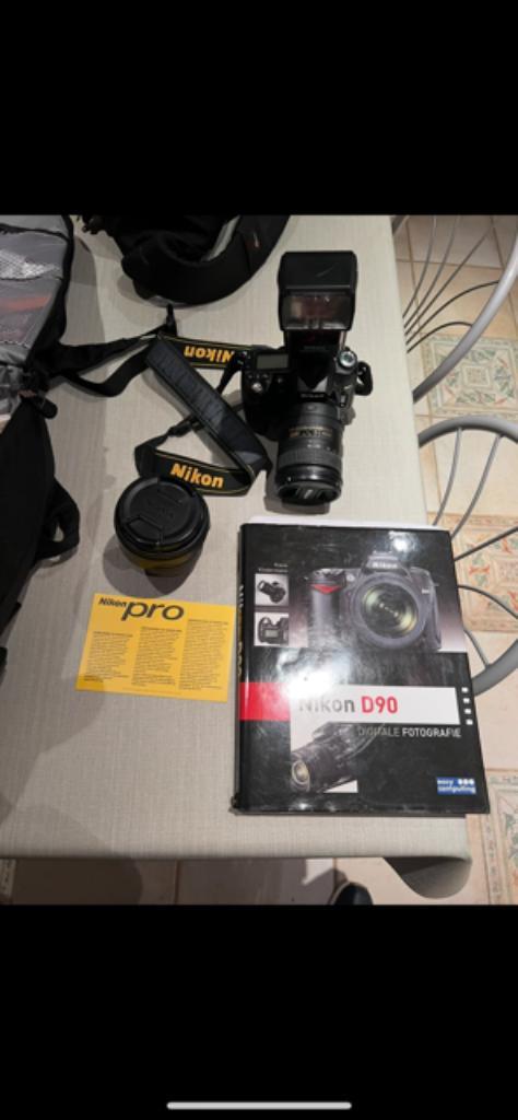 Nikon D90 camera, Audio, Tv en Foto, Fotocamera's Digitaal, Zo goed als nieuw, Spiegelreflex, Nikon, 8 keer of meer, Ophalen