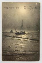 Oude postkaart 1924 Wenduine Nuit d’Été Mer Argentée, Verzamelen, Postkaarten | België, Ophalen of Verzenden, 1920 tot 1940, Gelopen