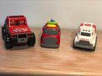Voertuigen (set van 3), Kinderen en Baby's, Speelgoed |Speelgoedvoertuigen, Ophalen, Zo goed als nieuw