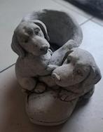 Stenen decoratie honden, Tuin en Terras, Ophalen, Zo goed als nieuw