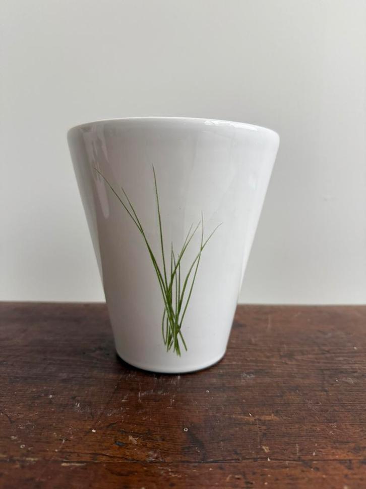 Bloempot voor bieslook of ander, Tuin en Terras, Bloempotten, Zo goed als nieuw, Aardewerk, Ophalen