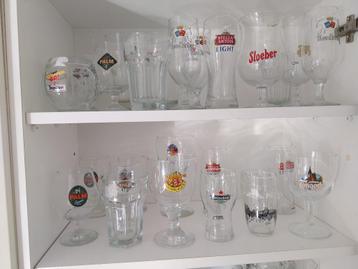 Bierglazen, meer dan 35 stuks beschikbaar voor biedingen