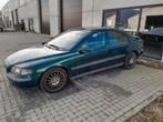 Volvo s60 2001 RS7932 376dkm handelaar export, Auto's, Volvo, Zwart, S60, Leder, Bedrijf