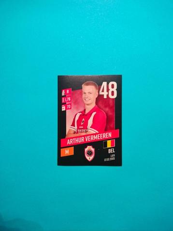 Panini Arthur Vermeeren Pro League 2023 - 2024 Sticker beschikbaar voor biedingen