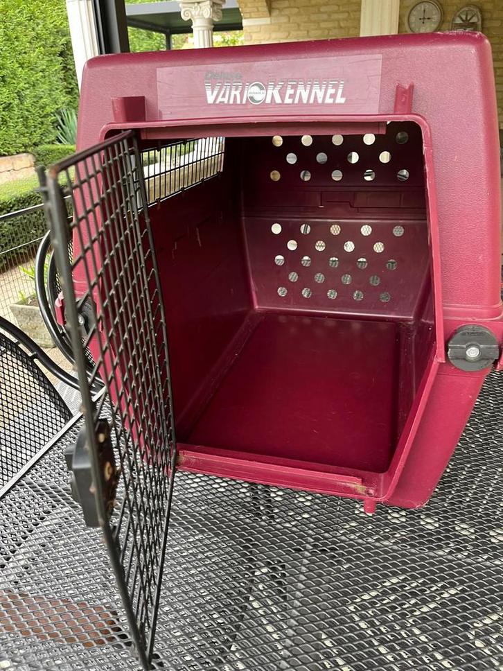 Honden bench transportbox honden reisbench, Dieren en Toebehoren, Transportboxen, Zo goed als nieuw, Ophalen