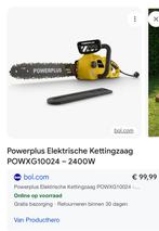 Powerplus ketting zaag elektrisch als nieuw !, Ophalen of Verzenden, Zo goed als nieuw, Elektrisch, Powerplus garden