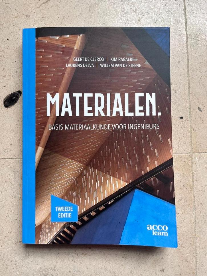 Kim Ragaert - Materialen tweede editie, Boeken, Techniek, Zo goed als nieuw, Ophalen of Verzenden