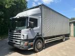2002 Scania 94D-260 automaat schuifzeilen, Auto's, Scania, Bedrijf, Diesel, Te koop