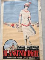 Originele kustaffiche Blankenberge, Verzamelen, Posters, Ophalen of Verzenden, Zo goed als nieuw