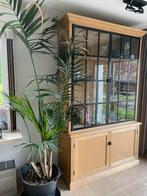 Vitrinekast landelijk, Huis en Inrichting, Kasten | Vitrinekasten, Ophalen, Landelijk modern, 100 tot 150 cm, 200 cm of meer