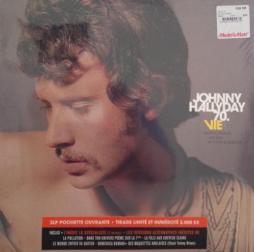 Johnny Hallyday 70.VIE, CD & DVD, Vinyles | Rock, Neuf, dans son emballage, Rock and Roll, Enlèvement ou Envoi