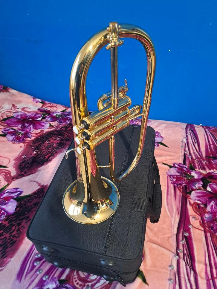 Bugle Manchester Brass "Ambassador", Musique & Instruments, Instruments à vent | Trompettes, Comme neuf, Trompette en si bémol