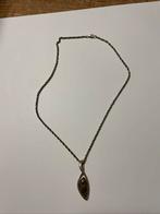 Zilveren ketting met hanger, 925 zilver., Enlèvement, Comme neuf, Argent, Avec pendentif