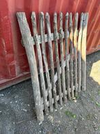 Tuinpoortje kastanjehout, Ophalen, Minder dan 100 cm, 100 tot 150 cm, Zo goed als nieuw