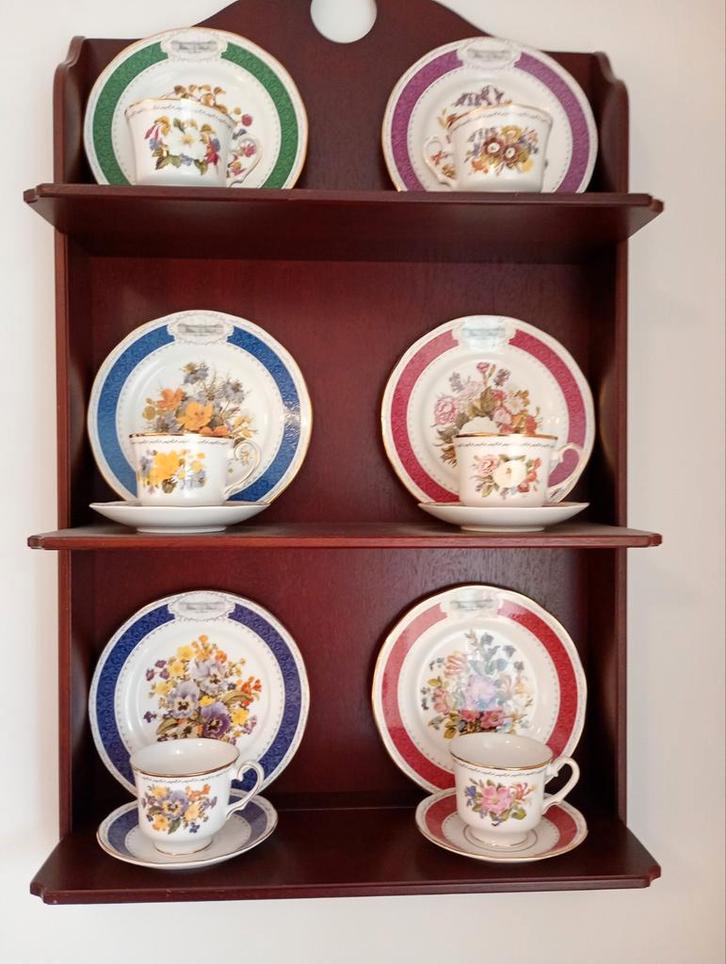 Franklin Mint - the Chelsea bloemenshow, Antiek en Kunst, Antiek | Porselein, Ophalen