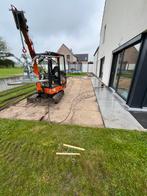 Location mini pelle uniquement avec chauffeur, Tuin en Terras, Terrasdelen en Vlonders, Ophalen