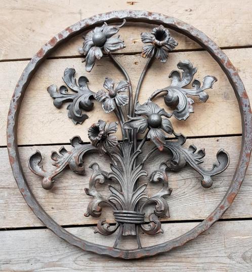 Sier smeedwerk smeedijzer elementen decoratie poort hek deur, Tuin en Terras, Tuinhekken en Hekwerk, Nieuw, Sierhekwerk, IJzer