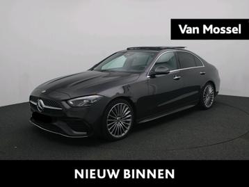 Mercedes-Benz C-Klasse Berline 180 AMG Line + LEDER + PANORA beschikbaar voor biedingen