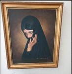 Oosterse schoonheid gesluierd naar Ivan Pili schilderij, Antiek en Kunst, Ophalen