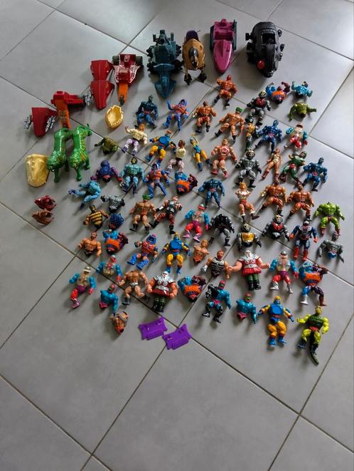 Masters of the universe he man motu onderdelen, Verzamelen, Poppetjes en Figuurtjes, Gebruikt, Ophalen of Verzenden