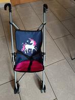 Poussette Bayer poupée, décor licorne, Kinderen en Baby's, Ophalen, Zo goed als nieuw, Meisje