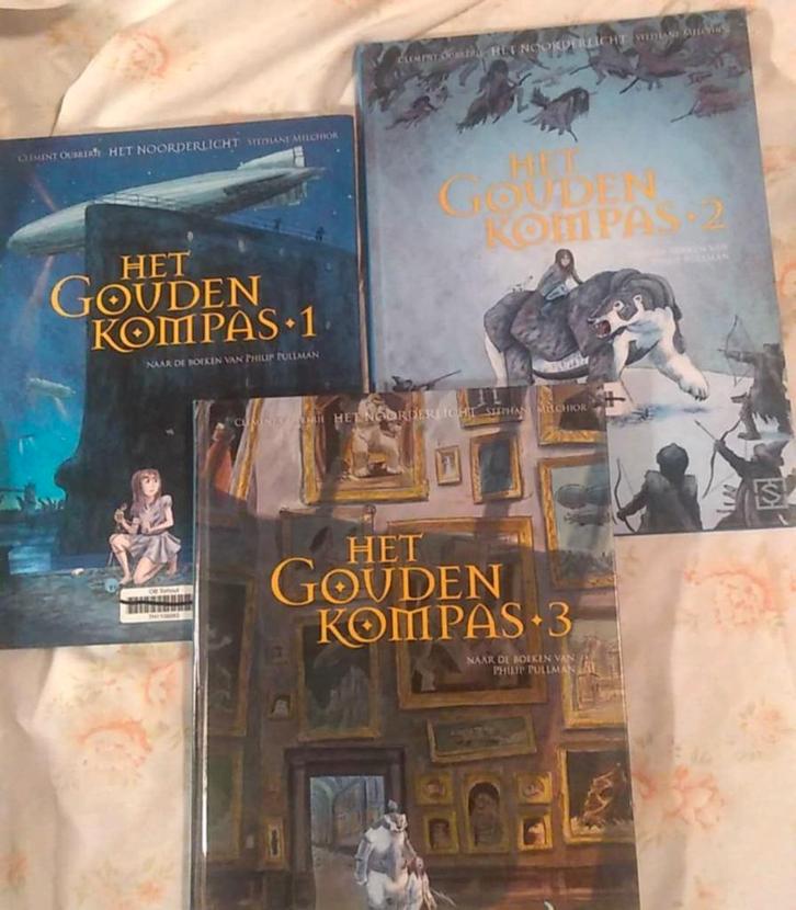 het gouden kompas Het noorderlicht trilogie 3 delen samen, Livres, BD, Enlèvement ou Envoi
