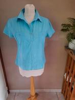 Bloes katoen turquoise- maat 40, Kleding | Dames, Ophalen of Verzenden, Maat 38/40 (M)