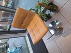 4 barstoelen in imitatieleer, Huis en Inrichting, Ophalen, Gebruikt