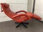 Prachtige Jori relax Yoga +nekkussen(als nieuw), Huis en Inrichting, Ophalen, Zo goed als nieuw, Leer, Sede durlet stressless hukla leolux