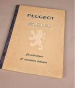 Handboek Peugeot 504 1968, Ophalen of Verzenden