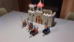 Unimax Toys vintage, kasteel en ridders te paard., Kinderen en Baby's, Speelgoed | Playmobil, Ophalen of Verzenden, Gebruikt