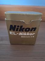 Agrandisseur Nikon El-Nikkor 50mm f/4, TV, Hi-fi & Vidéo, Appareils photo analogiques, Enlèvement, Utilisé, Nikon