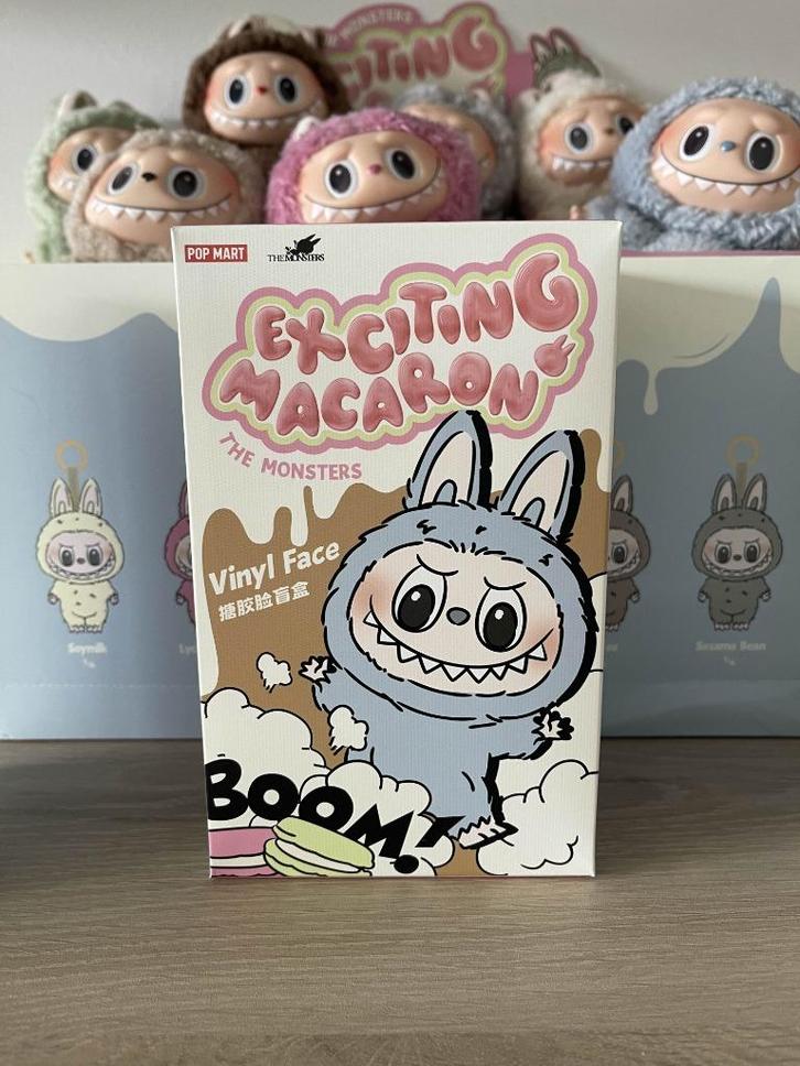 POP MART The Monsters V1: Exciting Macaron labubu - blindbox, Verzamelen, Poppetjes en Figuurtjes, Nieuw, Ophalen of Verzenden