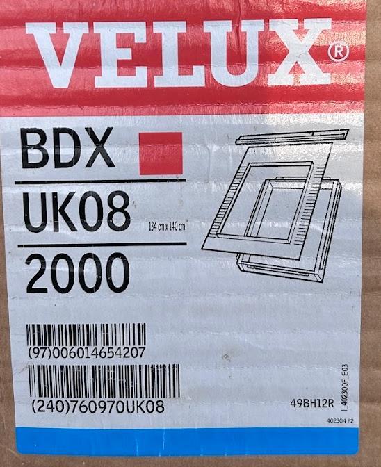 BDX UK08 2000, Doe-het-zelf en Bouw, Glas en Ramen, Nieuw, Dakraam, Ophalen