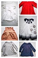 Set van 6 jurken maat 80, Kinderen en Baby's, Babykleding | Maat 80, Gebruikt, Ophalen of Verzenden
