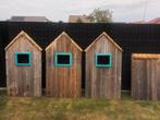 Panelen hout speelhuis, Kinderen en Baby's, Speelgoed | Buiten | Speelhuisjes, Ophalen, Gebruikt, Hout
