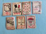7 oude lucifer etiketten : Rieme (jaren '40-'50), Verzamelen, Verzenden