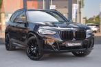 BMW X3 xDrive30e M-Sport/360°Cam/HUD/Pano/Keyless/21", Auto's, Automaat, Zwart, Leder, Bedrijf