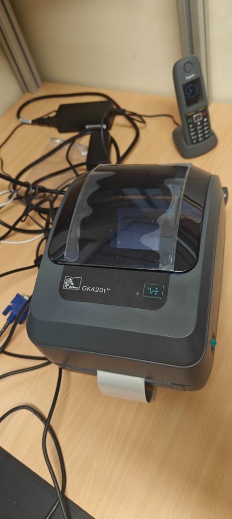 GK420t printer zebra, Computers en Software, Labelprinters, Gebruikt, Etiket, Ophalen of Verzenden