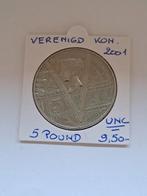 Verenigd Koninkrijk 5 pound 2001 UNC, Ophalen of Verzenden